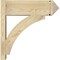 Ekena Millwork Thorton Rough Sawn Arts and Crafts Outlooker, Douglas Fir, 8"W x 24"D x 24"H OUT08X24X24THR03RDF - alternate 2